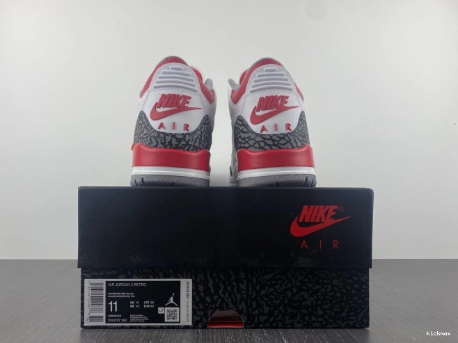 Rep Jordan Air OG 3 Red DN3707-160 Fire 0808